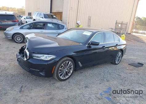 2021 BMW 530E из США, поврежденный, VIN WBA13AG02MCF12466